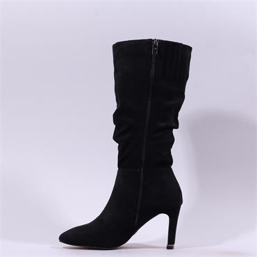 Una Healy Chameleon Ruffle Long Boot - Vinyl
